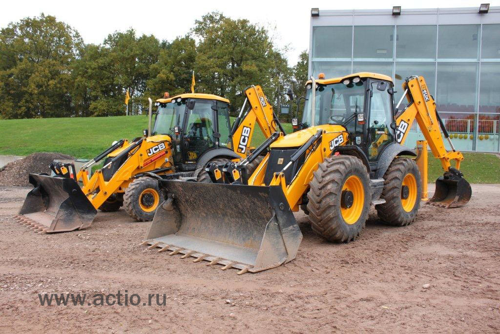 Модели экскаваторов JCB 3cx и JCB 4cx